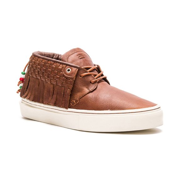 LEATHER CLEAR WEATHER ONE-O-ONE LEON SNEAKERS